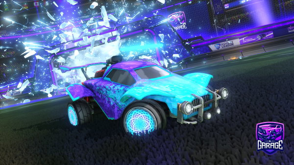 A Rocket League car design from sandeross