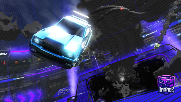 A Rocket League car design from xtral59