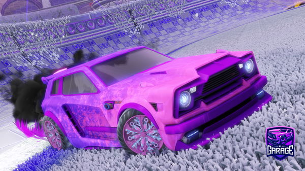 A Rocket League car design from matteler