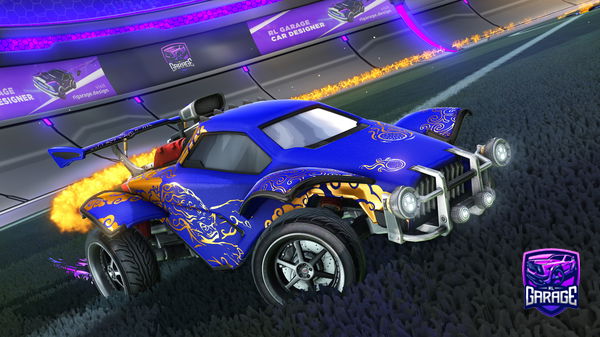 A Rocket League car design from TheIBigShowRL