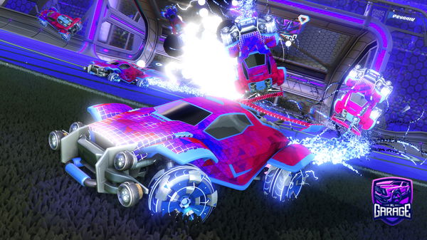 A Rocket League car design from ShontigraKavanett