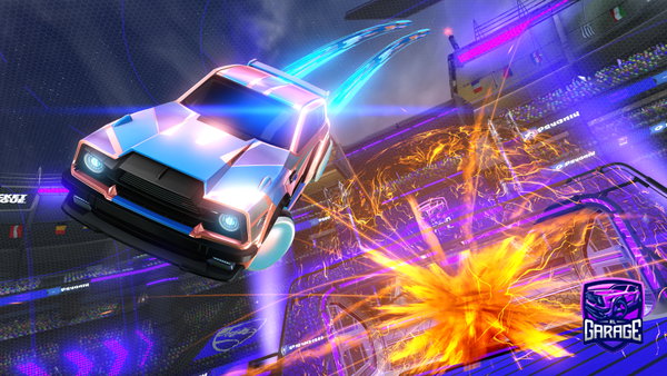 A Rocket League car design from Hunch