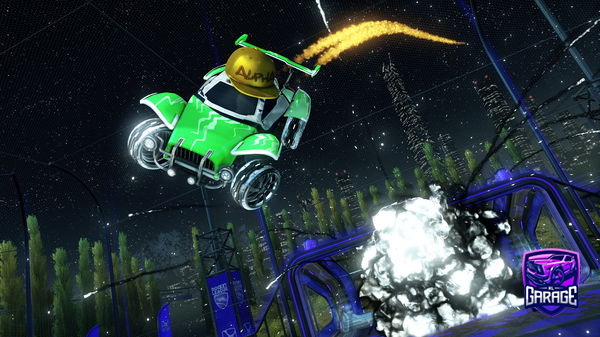 A Rocket League car design from Link-50000