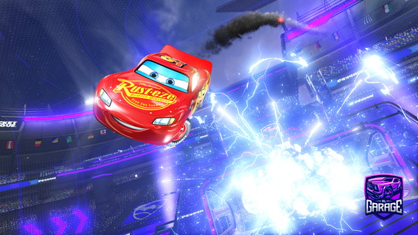 A Rocket League car design from aqevu