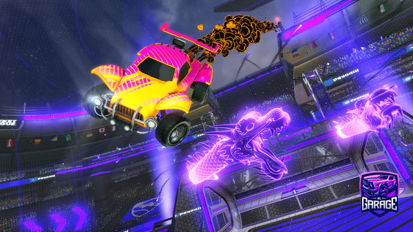 A Rocket League car design from TR_25xa