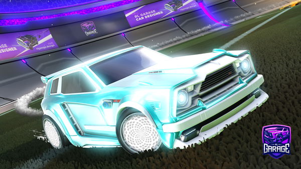 A Rocket League car design from befittingbee8333