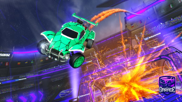 A Rocket League car design from Yellowix_03