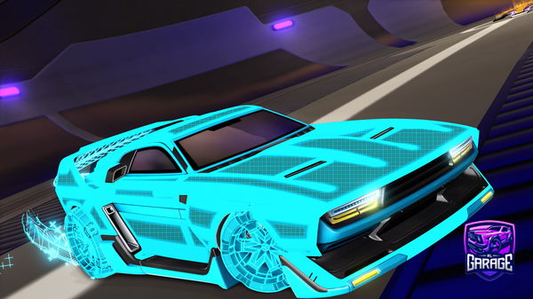 A Rocket League car design from irosario78