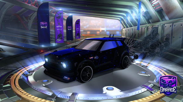 A Rocket League car design from KingSeagull488