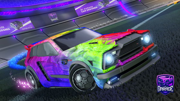 A Rocket League car design from ZeeGeeSpug