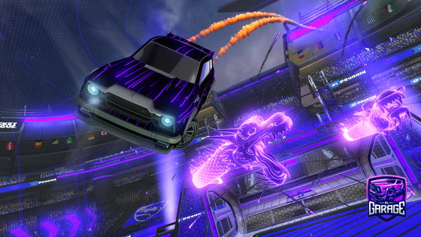 A Rocket League car design from Plaz4_