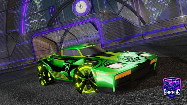 A Rocket League car design from Maximoo64