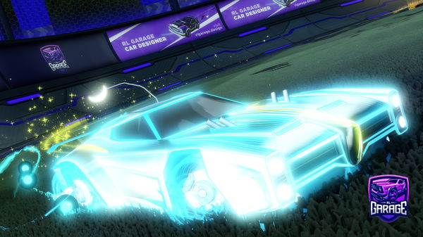 A Rocket League car design from Dudebr0