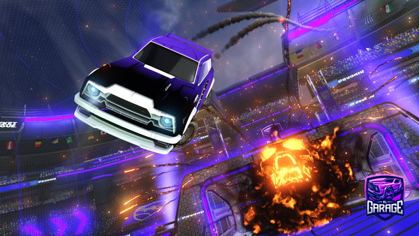 A Rocket League car design from Capybara007decria