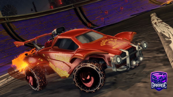 A Rocket League car design from xXXZerooXx