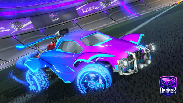 A Rocket League car design from DinazaPancake3d