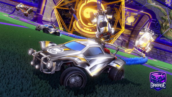 A Rocket League car design from LegendLucasYT