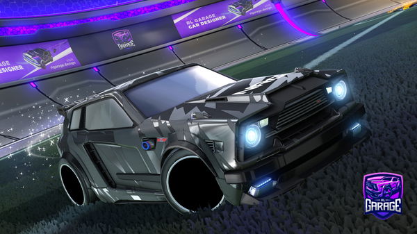 A Rocket League car design from supertroning