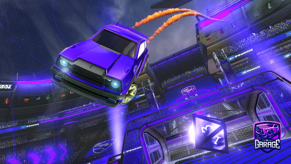 A Rocket League car design from DINIZINHGAMEPLAY