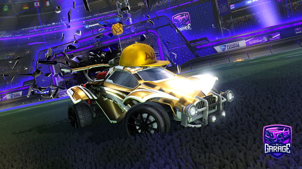 A Rocket League car design from XXAK747XX
