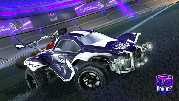 A Rocket League car design from MR27I-