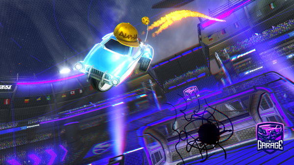 A Rocket League car design from XxslyferxX9542