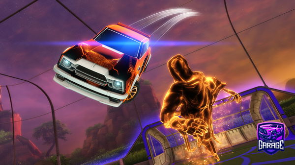 A Rocket League car design from SeBBuD60