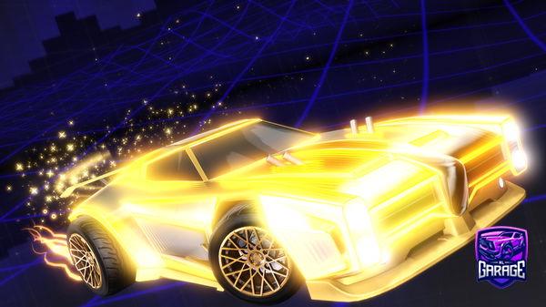 A Rocket League car design from Zenitsu990