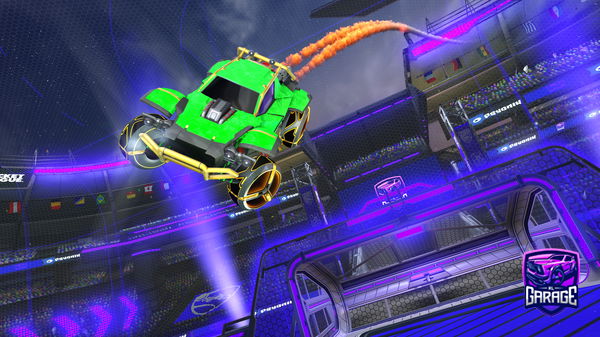 A Rocket League car design from Scooterkid9754