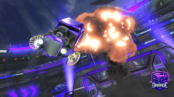 A Rocket League car design from TestdesignerRL974