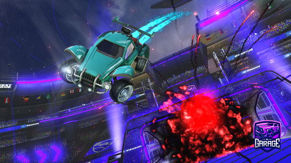 A Rocket League car design from Shooteo2313