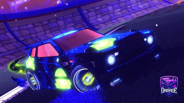 A Rocket League car design from Rdicko