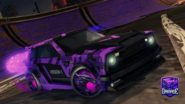 A Rocket League car design from Sigmaboy36
