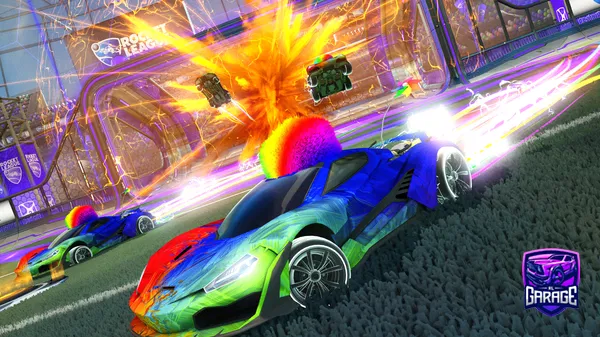 A Rocket League car design from z21M43