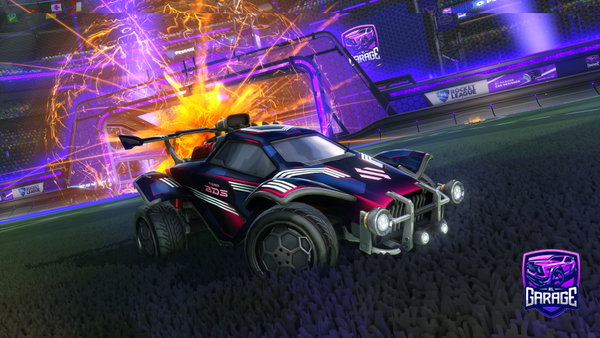 A Rocket League car design from Drku_A1
