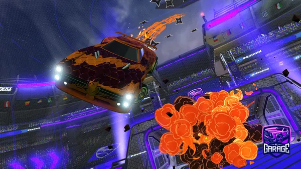 A Rocket League car design from Thoss