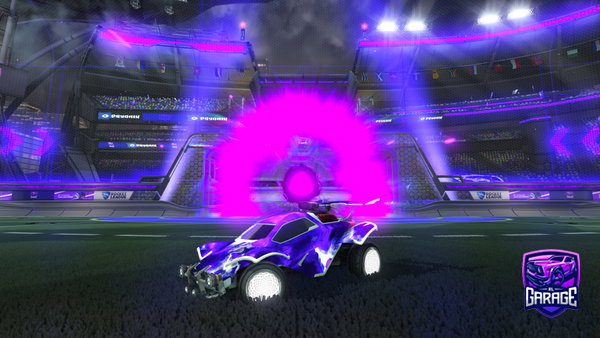 A Rocket League car design from Doevy