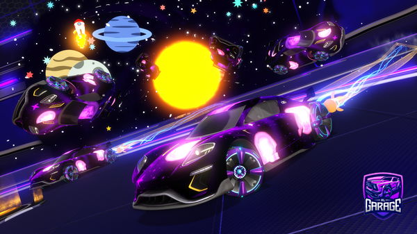 A Rocket League car design from 12Yoshi