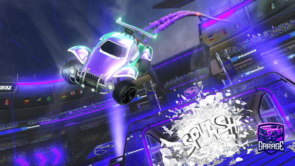 A Rocket League car design from zemone