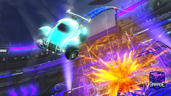 A Rocket League car design from itzDaviide