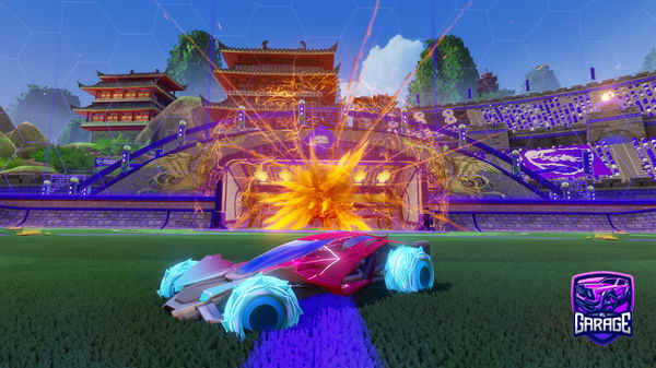 A Rocket League car design from House_Catt