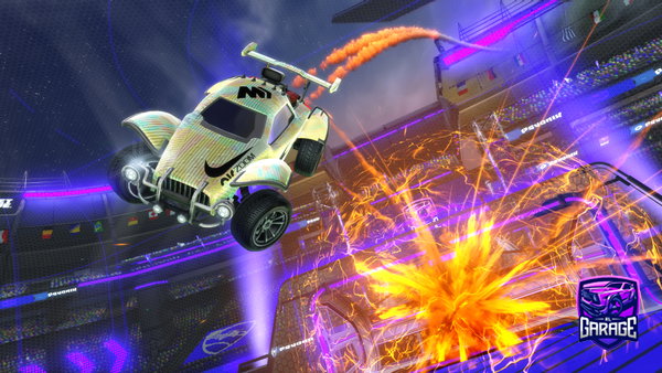 A Rocket League car design from Hmidou6611
