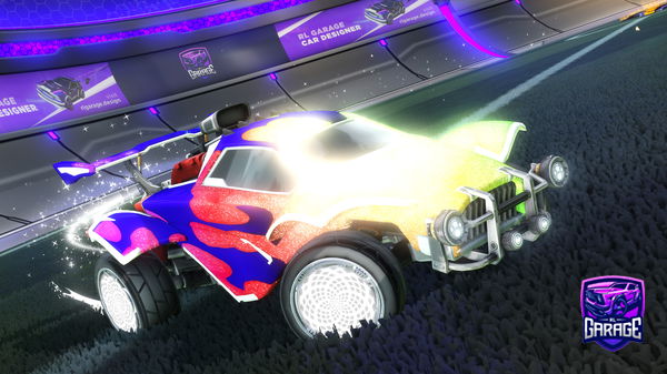 A Rocket League car design from BostonMark1122