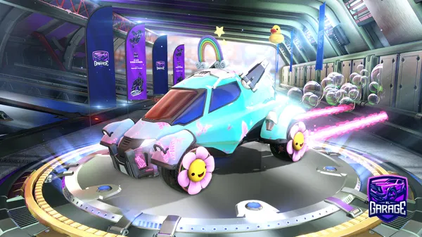 A Rocket League car design from bumblepumpkin
