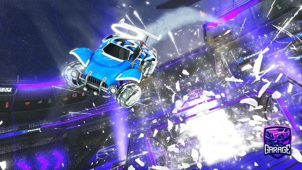 A Rocket League car design from hjjjj