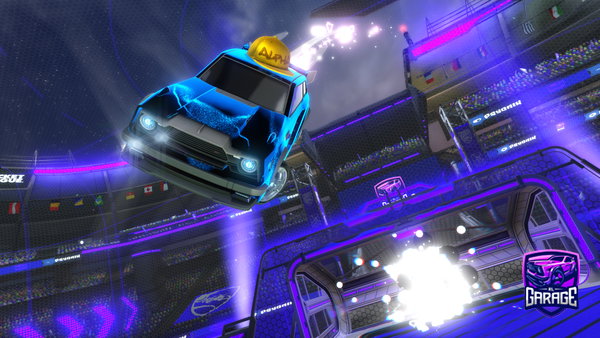 A Rocket League car design from Malinoir_DZ