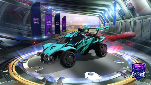 A Rocket League car design from V1P3RZ