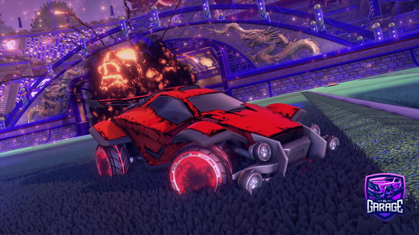 A Rocket League car design from SuperSkuhd