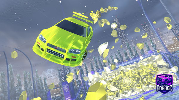 A Rocket League car design from HackerAdm1n