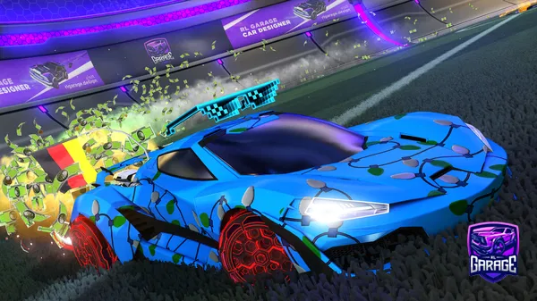 A Rocket League car design from Kujusse